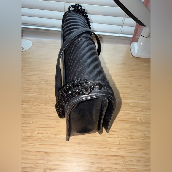 Rebecca Minkoff Chevron Quilted Jumbo Love Crossbody - Picture 2 of 11